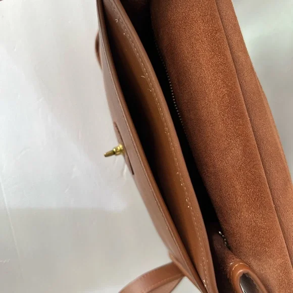 Coach vintage willis #9927 Tan Leather Bag - Picture 9 of 16